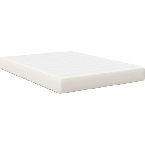 Maison Exclusive - Bettmatratze mit Matratze Creme 140 x 200 cm S