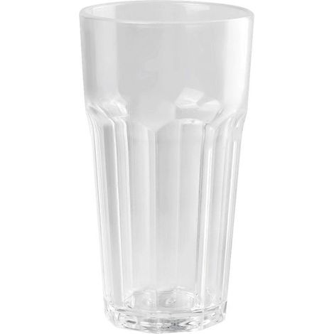 Verre Octogonal en Acrylique 350ml pour Bière, Vin, Whisky - Gobellet Premium pour Hôtel, Bar, KTV, Lot de 6 (1/5)