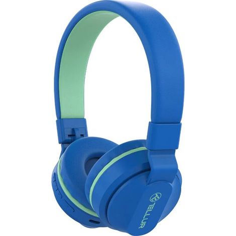 Auriculares Bluetooth supraaurales Tellur Buddy azules (1/3)