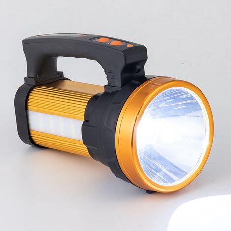Lampe torche LED rechargeable ultra-puissante, 120 W, grande portée et ultra-lumineuse, idéale pour les travaux de jardinage. (1/5)