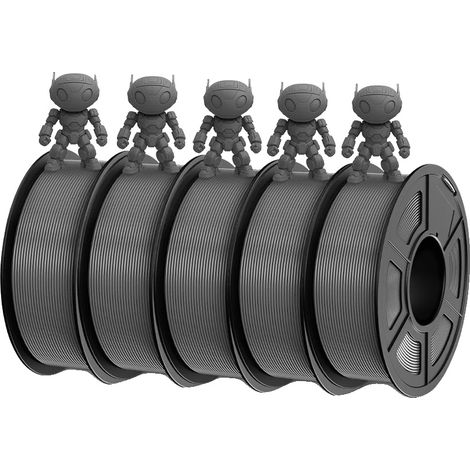Filamento ABS, diametro 1,75 mm, 1 kg per rotolo, 5 rotoli (1/2)