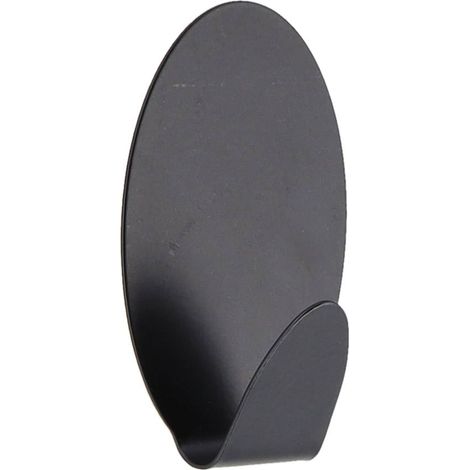 Haken edelstahl lackiert 3m oval - schwarz - Tendance