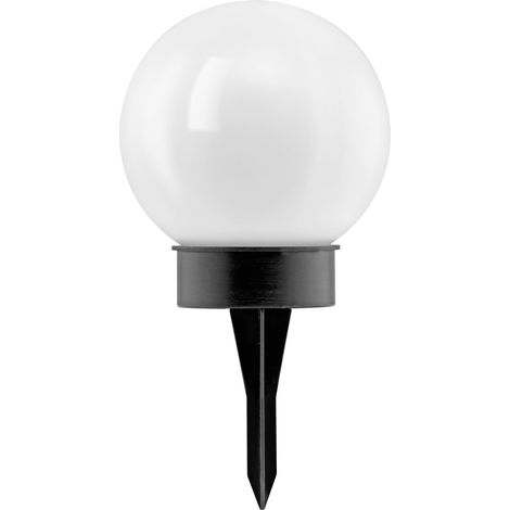 Esterno Solare Moderno Puglia Plastiche Nere Bianco Led 0,1W Ip44