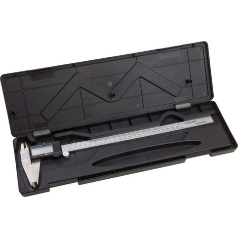 Dema – Pied à coulisse digital 300 mm – Affichage LCD – Résolution 0,01 mm – Marge d'erreur 0,02 mm – Pour mesures intérieures et extérieures