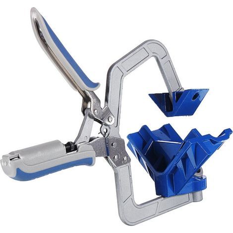 Lntyq Pinces d'angle, pinces à angle droit à 90 degrés pour le travail du bois, outils manuels de bricolage pour projets nécessitant un angle de 90 degrés et un joint en forme de « T » (1/5)