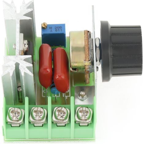 AC 50–220 V 2000 W 25 A AC-Motor-Drehzahlregler, Spannungsregler, LED-Dimmer (1/5)