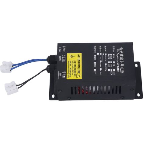 Alimentation en verre commutable avec variateur atomisé et commande électronique intelligente pour PDLC 50 W 60 V, prise UE 220 V (1/5)