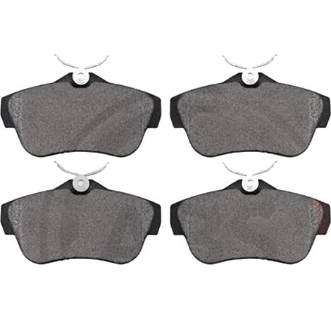 KIT PASTIGLIE FRENO POSTERIORI compatibile con PEUGEOT EXPERT FURGONATO (VF3A, VF3U, VF3X) / PASTIGLIE FRENANTI AUTO OEM 37590, / SOSTITUZIONE DIRETTA / BASSA POLVERE / SILENZIOSO