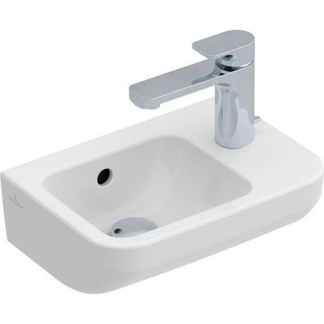 Villeroy & Boch Architectura Handwaschbecken, eckig, Hahnloch (1/5)