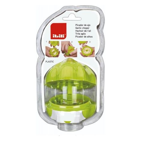 PICADOR DE AJO PLASTICO 8X7 CM - IBILI