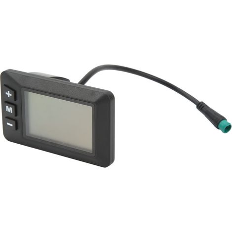 Compteur LCD pour vélo électrique, finition soignée, étanche, 36 V