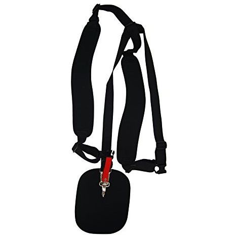 Harnais débroussailleuse professionnel – Sangle double réglable avec crochet à libération rapide – Confort optimal pour usage intensif (1/3)