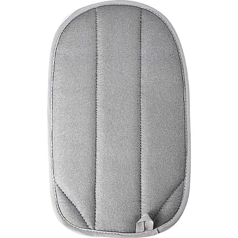 Tapis de repassage, gants de protection pour le repassage, défroisseur vapeur pour vêtements de voyage et de lit-Gray Round