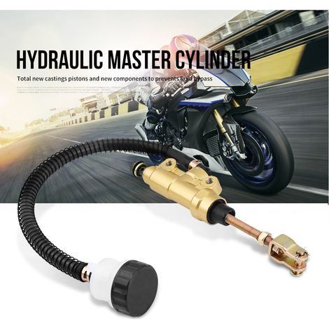 Réservoir de maître-cylindre de frein, couleur or, pour Honda CR125, CR250 et CBR600