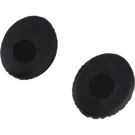Coussinets d'oreille de rechange en mousse épaisse et souple, compatibles avec les casques Sennheiser HD228, HD238, HD218, HD219 et HD220 (noir). (1/4)