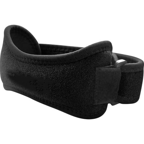 Sangle de Genou Réglable avec Absorption des Chocs pour Tendinite Rotulienne - Noir (1/5)