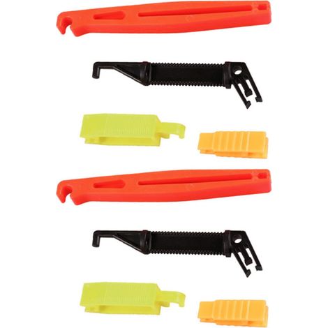 Extracteur de Fusibles 8 Pièces Pince à Fusible pour Voiture en ABS Robuste Petit Format Portable Accessoire Pratique pour Remplacement et Extraction de Porte-Fusible (1/5)
