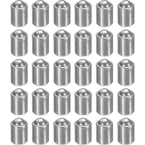 30pcs Plongeurs À Ressort À Bille 2x3mm Acier Inoxydable 304 (1/5)
