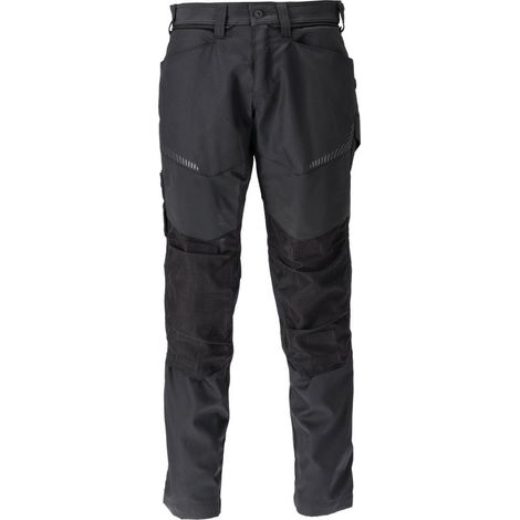 Pantalon de travail avec poches genouillères Customized - 22479-230-Noir-76-48
