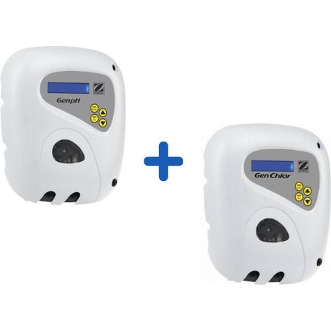 Pack pompes doseuses Zodiac GenpH + GenChlor