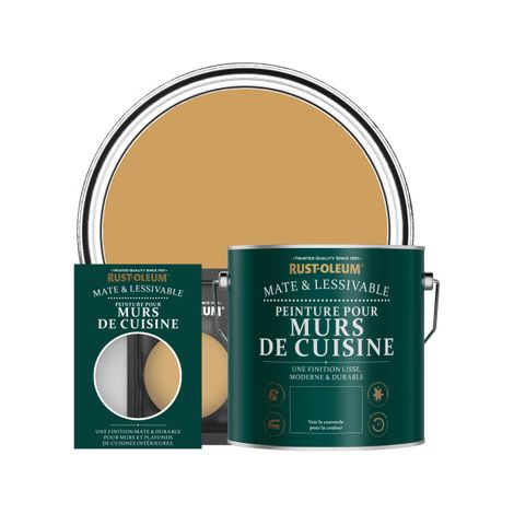 Peinture pour Murs de Cuisine, Finition Mate - Dijon (1/2)