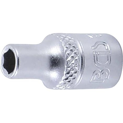 Douille pour Clé Six Pans 6,3 mm (1/4) - 4,5 mm - Précision et Robustesse, Acier, Cliquet 1/4 - D-Work