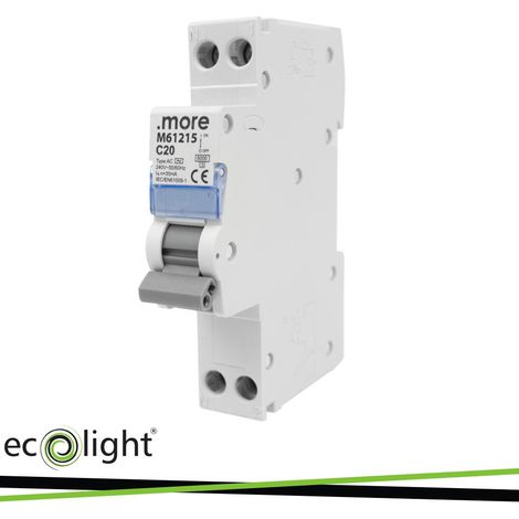 INTERRUTTORE DIFFERENZIALE C20A 30MA 1P TIPO AC (1/2)