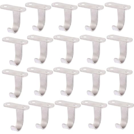 Handtuch Robe Bad Küche Edelstahl Wandhalter Halter Rack Haken 20 pièces (ff8e82e919a1c77af2c6c57a89 (1/3)