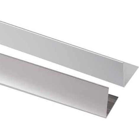 PROFILO PER RIVESTIMENTI ANGOLARE 15x15x1 mm - lucido - barra 3 mt Q.TA 15