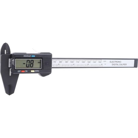 Elektronischer digitaler Messschieber mit Teleskopstange 150 mm 0,1 mm Kunststoff (1/5)