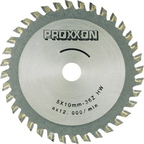 Lame de scie circulaire 80mm – 36 dents pour bois dur et plastique renforcé – Coupe nette sans éclat – Compatible Proxxon Micromot KGS 280