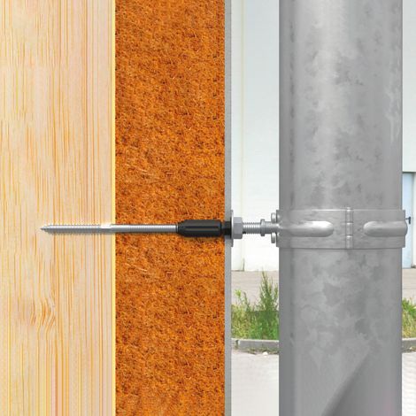 Fissaggio distanziato termicamente isolato fischer thermax 10/120 m10  12  Fischer italia s.r.l.