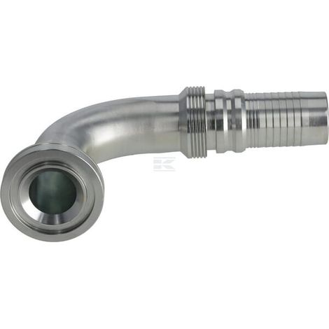 Raccordo 4SH-DN32 con flangia ø54,0 mm 90° ALFAGOMMA SFSH322090G2 (1/3)