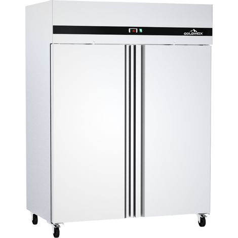 Armoire réfrigérée Tropicalisée 2 portes GN 2/1 - 1400 Litres en acier inoxydable PREMIUM - GOLDINOX (1/4)