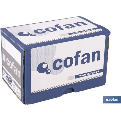 COFAN din-933 c-8.8 m-6 x 25 n caja 200 unid. , Tornillo cabeza hexagonal DIN-933, rosca total, clase 8.8, acabado negro. Medidas desde M-4 hasta M-30