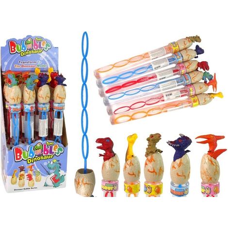 Dinosauri Bolle di Sapone 34 cm Vari Colori