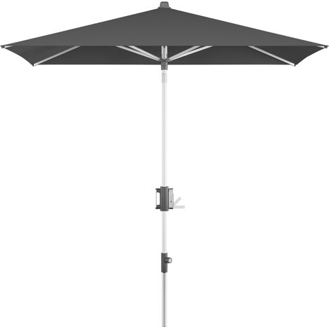 Doppler Sonnenschirm / Mittelmastschirm "Apoll 230 x 150 cm", dark grey, Bezug 100 % Polyester, Gestell aus Aluminium, 7 kg Sonnenschirm / Mittelmastschirm "Apoll 230 x 150", dark grey, 230 x 150 cm (1/5)