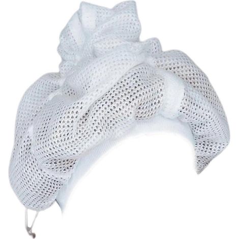 Bonnet filet pour sécher les cheveux bouclés, bonnet filet pour cheveux bouclés secs-- (1/5)