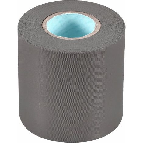 Dickes PVC-Rohrisolierband – 10 m – Grau (1/5)
