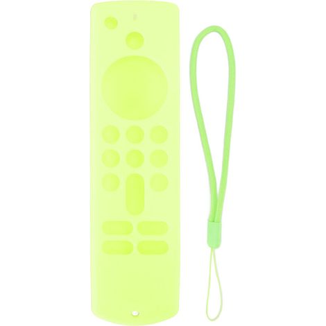 Rutschfeste Silikonhülle für Fire TV Stick der 3. Generation mit Trageschlaufe, neongrün (1/5)