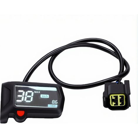 Compteur vitesse moto remplacement pour Surron Light Bee X S, affichage numérique, jauge tableau bord vélo électrique (1/5)
