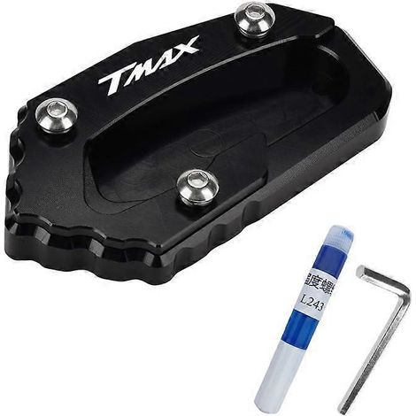 Suitable for Yamaha TMAX560/530 17-21 modified side bracket to increase the tripod widening pad( black) (1/5)