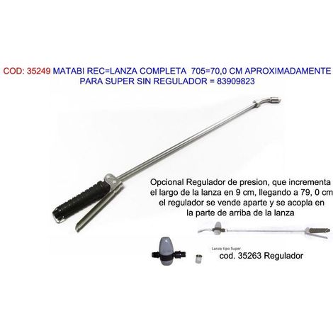 Matabi Reclanza Comp. 70570 0cm Super Sin Regulador