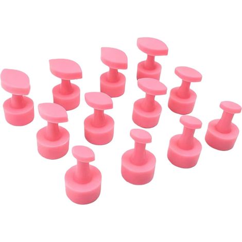 Lot de 12 tampons de colle pour enlever les bosses de voiture - Outil de réparation de rayures de voiture (1/5)