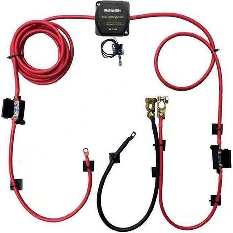 m 12 V Automatisches Doppelbatterie-Trennsystem für Wohnmobil, LKW und ATV