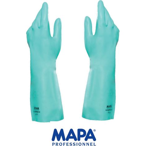 Guanti MAPA ULTRANITRIL CM.32 taglia7 - 10pz