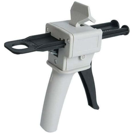 Pistolet Distributeur Époxy - 50 ml - AB Pistolet à Colle Époxy - Poignée Applicateur pour Mélange Colle - Ratios 1:1 et 2 :1 (1/3)
