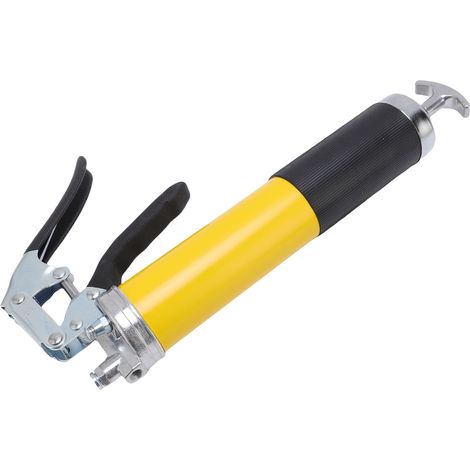 Kit pistolet à graisse haute pression 10000 PSI, capacité 400 cc, manuel, avec tuyau d'extension et 2 buses (1/5)