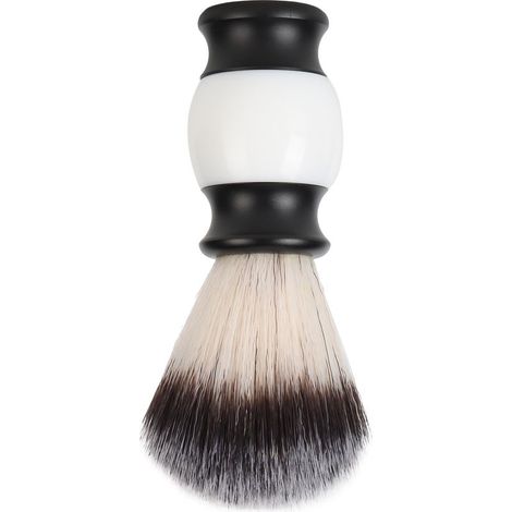 Pinceau rasage homme - Manche aluminium pour peau douce - Facile avec tous rasoirs - 1 pièce (1/5)