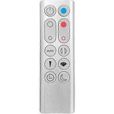Télécommande argentée pour les purificateurs d'air modèles HP02 et HP03 (1/4)